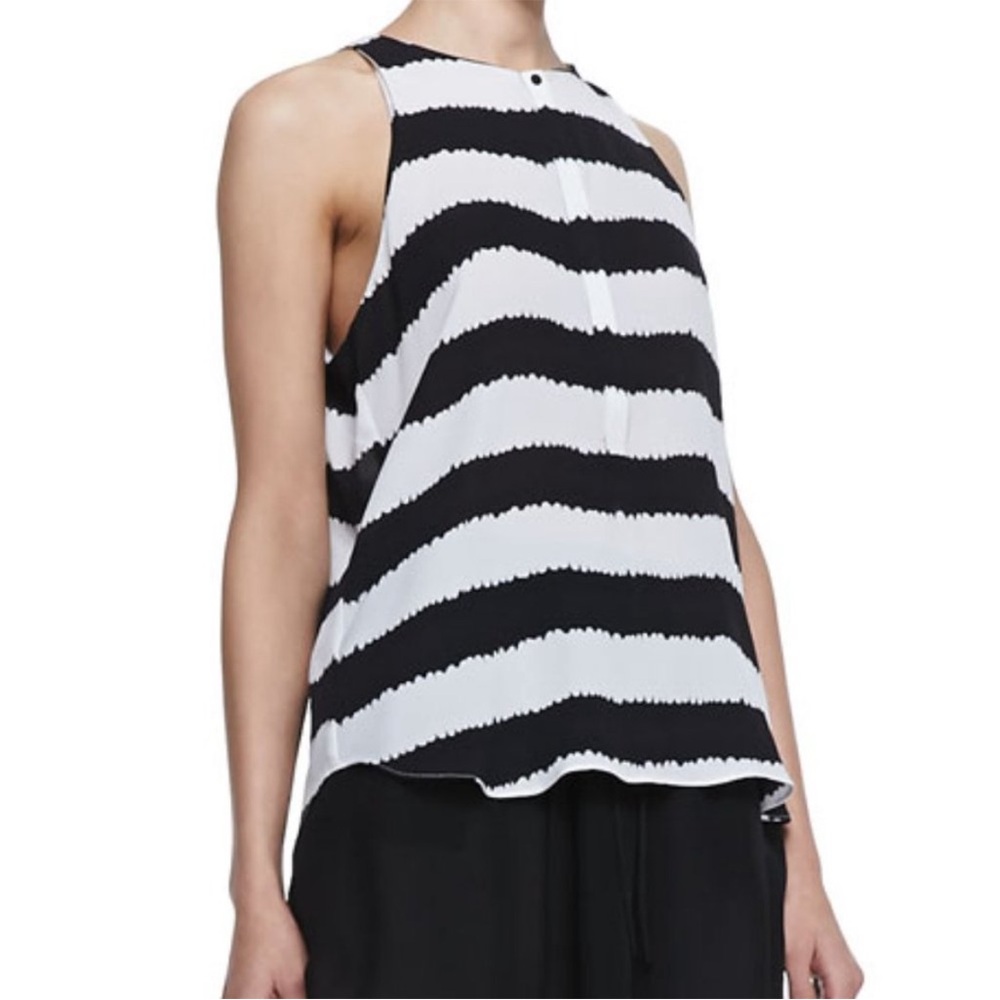 NWT ALC LENNOX striped silk tank